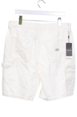 Ανδρικό κοντό παντελόνι Jack & Jones, Μέγεθος L, Χρώμα Λευκό, Τιμή 14,38 €