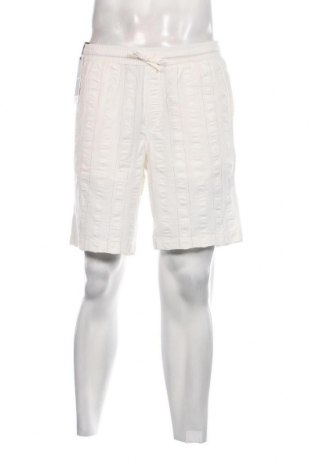 Ανδρικό κοντό παντελόνι Jack & Jones, Μέγεθος L, Χρώμα Εκρού, Τιμή 17,58 €