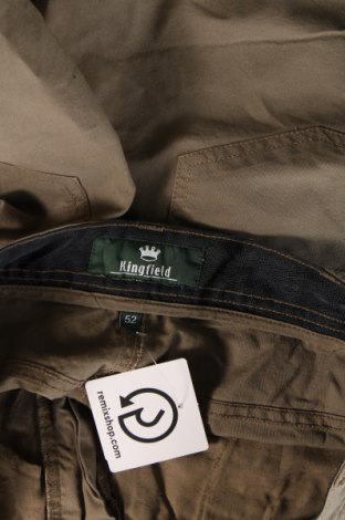 Мъжки къс панталон Kingfield, Размер L, Цвят Зелен, Цена 33,94 лв.