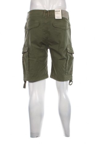 Мъжки къс панталон Pepe Jeans, Размер M, Цвят Зелен, Цена 93,00 лв.