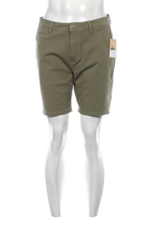Мъжки къс панталон Quiksilver, Размер M, Цвят Зелен, Цена 34,10 лв.
