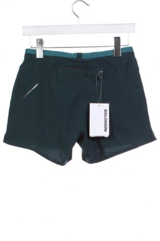 Ανδρικό κοντό παντελόνι Salomon, Μέγεθος XS, Χρώμα Πράσινο, Τιμή 52,58 €