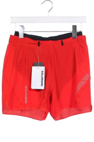 Pantaloni scurți de bărbați Salomon, Mărime S, Culoare Roșu, Preț 201,32 Lei