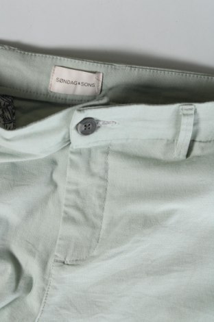 Мъжки къс панталон Sondag & Sons, Размер M, Цвят Зелен, Цена 40,00 лв.