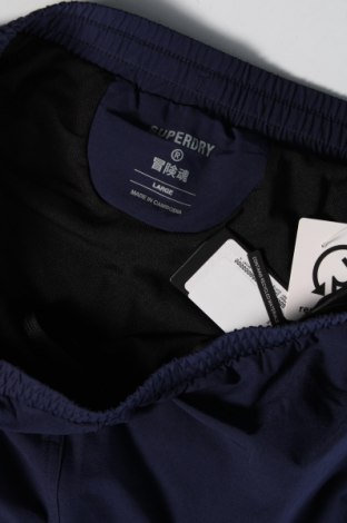 Мъжки къс панталон Superdry, Размер L, Цвят Син, Цена 23,10 лв.