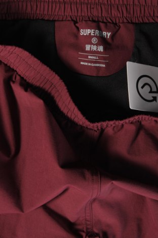 Ανδρικό κοντό παντελόνι Superdry, Μέγεθος S, Χρώμα Κόκκινο, Τιμή 16,24 €