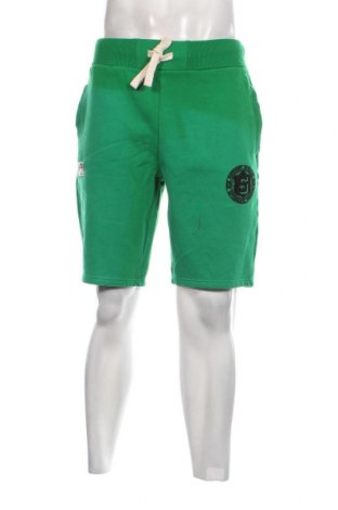 Ανδρικό κοντό παντελόνι Superdry, Μέγεθος L, Χρώμα Πράσινο, Τιμή 31,75 €