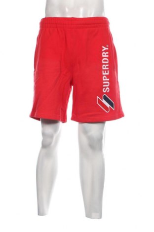 Ανδρικό κοντό παντελόνι Superdry, Μέγεθος M, Χρώμα Κόκκινο, Τιμή 23,81 €