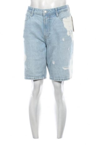 Pantaloni scurți de bărbați Tom Tailor, Mărime L, Culoare Albastru, Preț 101,98 Lei