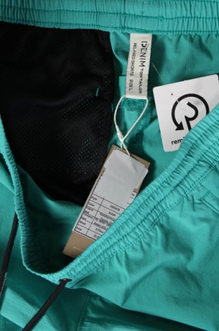 Мъжки къс панталон Tom Tailor, Размер L, Цвят Зелен, Цена 56,00 лв.