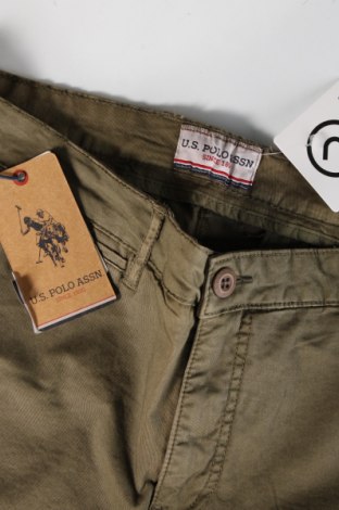 Мъжки къс панталон U.S. Polo Assn., Размер M, Цвят Зелен, Цена 46,50 лв.