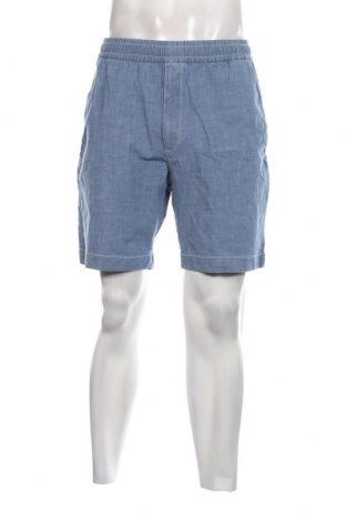 Мъжки къс панталон Uniqlo, Размер L, Цвят Син, Цена 27,37 лв.