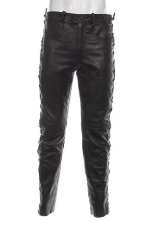 Ανδρικό δερμάτινο παντελόνι, Μέγεθος L, Χρώμα Μαύρο, Τιμή 33,10 €