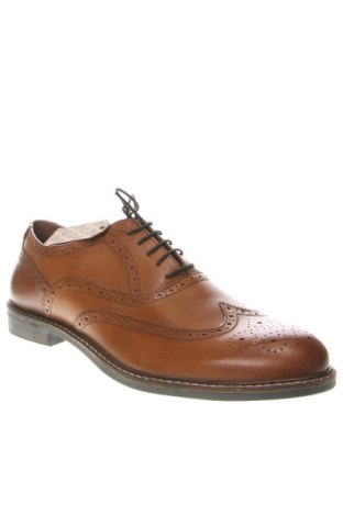 Мъжки обувки Thomas Crick, Размер 46, Цвят Кафяв, Цена 93,00 лв.