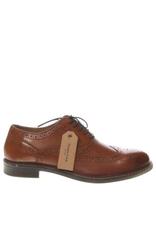 Мъжки обувки Thomas Crick, Размер 41, Цвят Кафяв, Цена 46,50 лв.