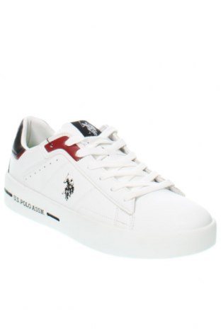 Ανδρικά παπούτσια U.S. Polo Assn., Μέγεθος 44, Χρώμα Λευκό, Τιμή 62,78 €