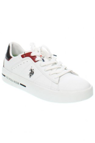Ανδρικά παπούτσια U.S. Polo Assn., Μέγεθος 44, Χρώμα Λευκό, Τιμή 68,02 €