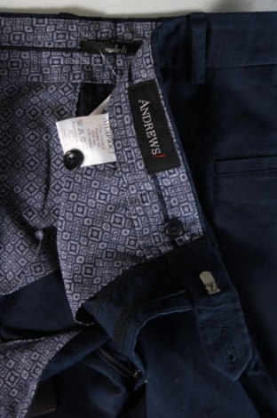 Ανδρικό παντελόνι Andrews, Μέγεθος M, Χρώμα Μπλέ, Τιμή 29,97 €