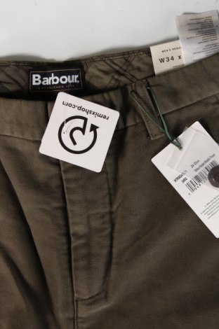 Ανδρικό παντελόνι Barbour, Μέγεθος L, Χρώμα Πράσινο, Τιμή 65,62 €