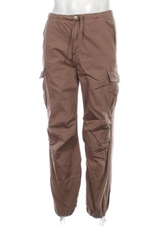 Мъжки панталон Bershka, Размер S, Цвят Бежов, Цена 10,44 лв.