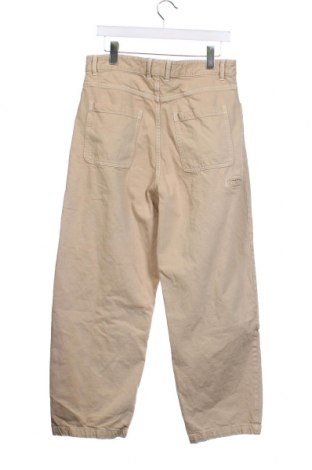 Мъжки панталон Bershka, Размер XS, Цвят Бежов, Цена 20,24 лв.