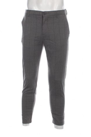 Мъжки панталон Bershka, Размер M, Цвят Сив, Цена 11,60 лв.
