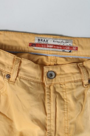 Pánske nohavice  Brax, Veľkosť M, Farba Žltá, Cena  15,82 €
