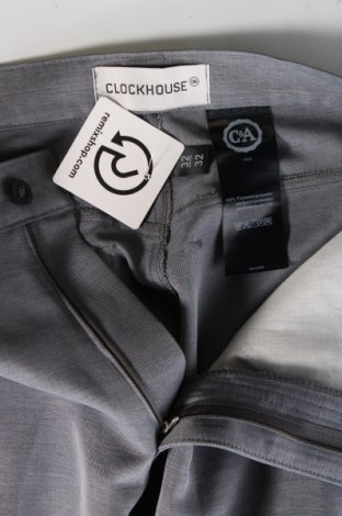 Pantaloni de bărbați Clockhouse, Mărime M, Culoare Gri, Preț 37,73 Lei