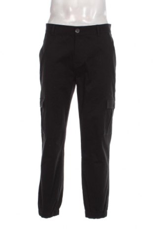 Мъжки панталон Dan Fox X About You, Размер L, Цвят Черен, Цена 46,50 лв.