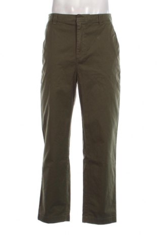 Pantaloni de bărbați Gap, Mărime L, Culoare Verde, Preț 101,32 Lei