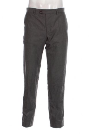Ανδρικό παντελόνι H.E. By Mango, Μέγεθος L, Χρώμα Γκρί, Τιμή 3,80 €