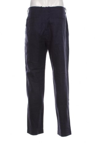 Мъжки панталон H&M, Размер L, Цвят Син, Цена 29,01 лв.