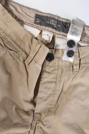 Ανδρικό παντελόνι H&M L.O.G.G., Μέγεθος M, Χρώμα  Μπέζ, Τιμή 17,94 €