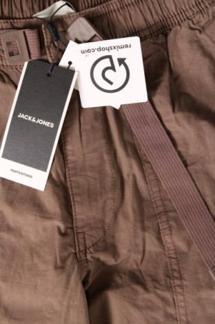 Ανδρικό παντελόνι Jack & Jones, Μέγεθος L, Χρώμα Καφέ, Τιμή 14,38 €