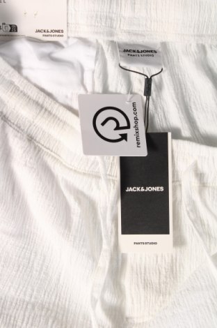 Ανδρικό παντελόνι Jack & Jones, Μέγεθος L, Χρώμα Λευκό, Τιμή 16,78 €