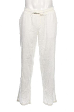 Мъжки панталон Jack & Jones, Размер L, Цвят Бял, Цена 46,50 лв.