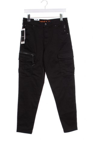 Pantaloni de bărbați Jack & Jones, Mărime M, Culoare Negru, Preț 85,66 Lei