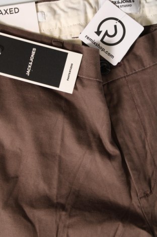 Ανδρικό παντελόνι Jack & Jones, Μέγεθος L, Χρώμα Καφέ, Τιμή 38,35 €