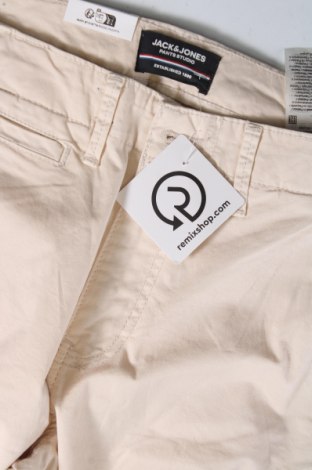 Мъжки панталон Jack & Jones, Размер XS, Цвят Бежов, Цена 13,95 лв.