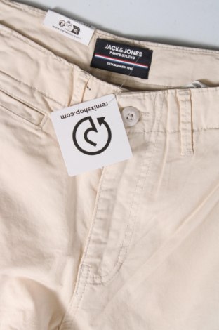 Pantaloni de bărbați Jack & Jones, Mărime XS, Culoare Bej, Preț 61,18 Lei