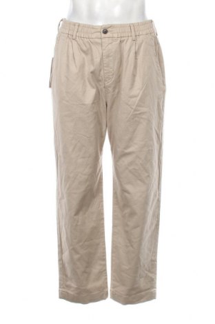 Мъжки панталон Jack & Jones, Размер L, Цвят Бежов, Цена 18,60 лв.
