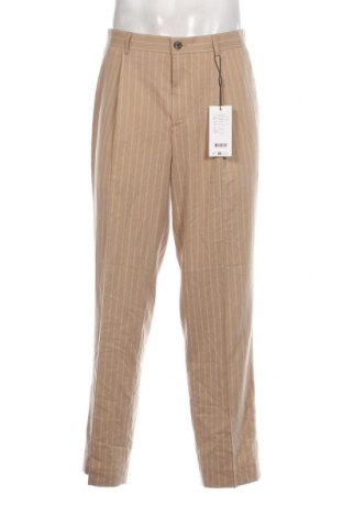 Ανδρικό παντελόνι Jack & Jones PREMIUM, Μέγεθος L, Χρώμα  Μπέζ, Τιμή 26,37 €