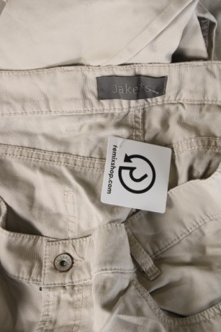 Herrenhose Jake*s, Größe L, Farbe Beige, Preis € 28,99