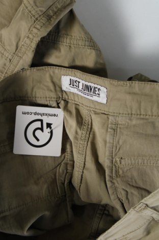 Pantaloni de bărbați Just Junkies, Mărime M, Culoare Verde, Preț 134,87 Lei