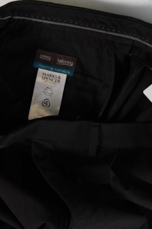 Pánské kalhoty  Marks & Spencer, Velikost L, Barva Černá, Cena  157,00 Kč