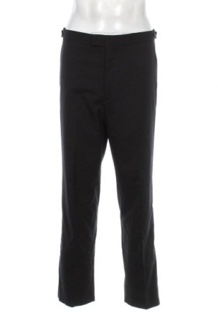 Мъжки панталон Moss Bros, Размер M, Цвят Черен, Цена 45,50 лв.