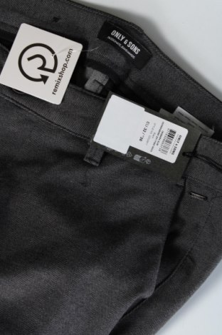 Pantaloni de bărbați Only & Sons, Mărime M, Culoare Gri, Preț 83,23 Lei