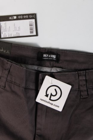 Pantaloni de bărbați Only & Sons, Mărime M, Culoare Gri, Preț 151,32 Lei