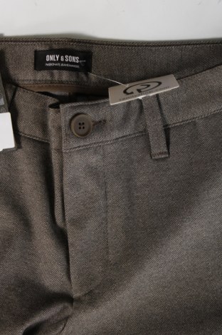 Ανδρικό παντελόνι Only & Sons, Μέγεθος M, Χρώμα Γκρί, Τιμή 3,56 €