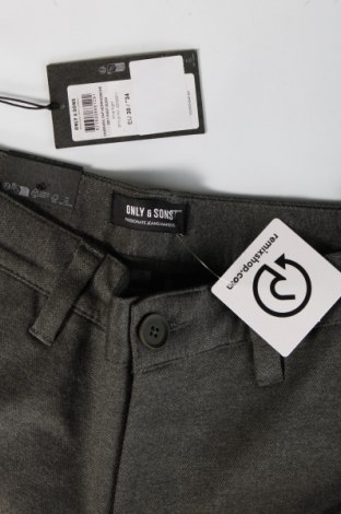 Мъжки панталон Only & Sons, Размер M, Цвят Зелен, Цена 11,96 лв.